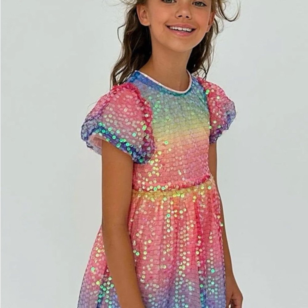 Lola Multicolor Sequin Dress